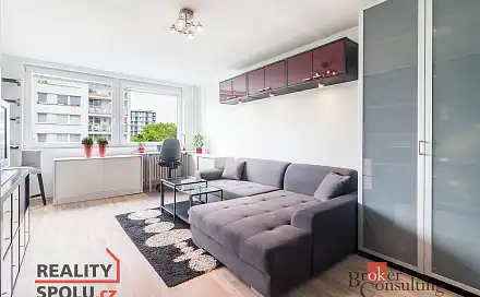 Pronájem bytu 1+kk 33 m², Habrová, Praha 3 - Žižkov