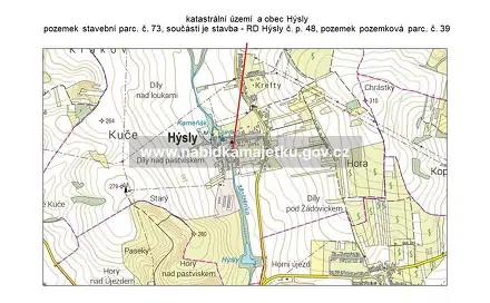 Prodej domu 100 m² s pozemkem 210 m², Hýsly, okres Hodonín
