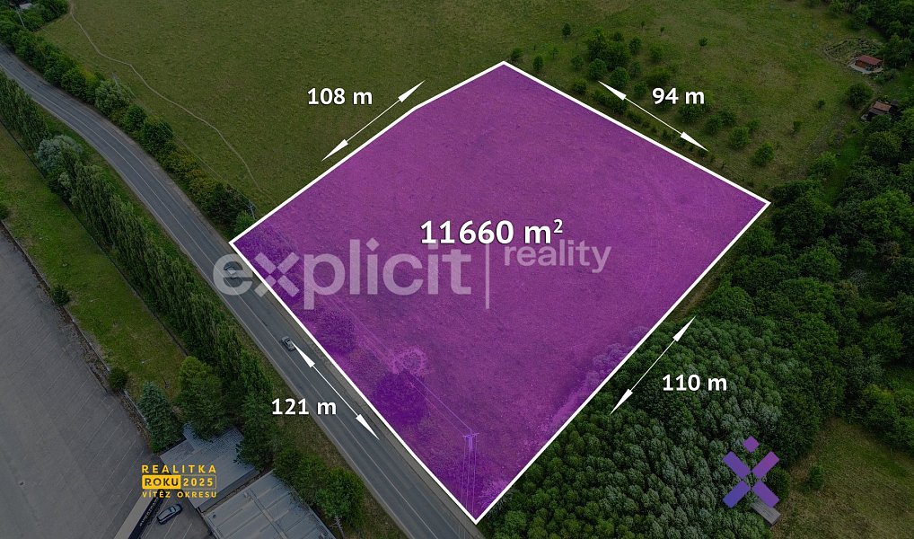 Prodej komerčního pozemku 11 660 m², Slušovice – náhled fotky 15