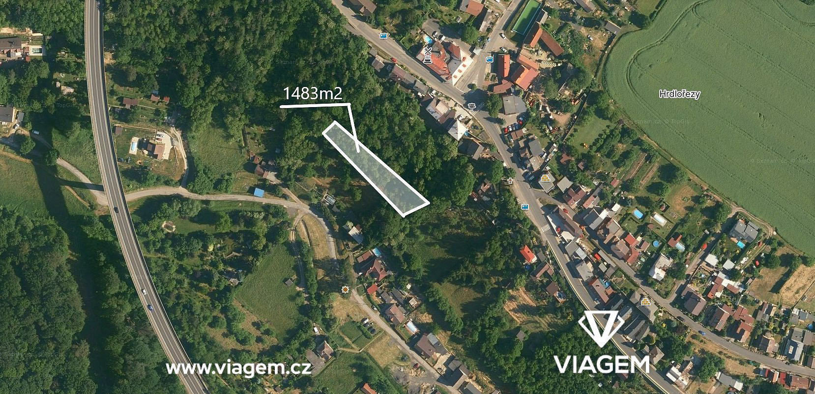 Prodej zahrady 1 483 m²