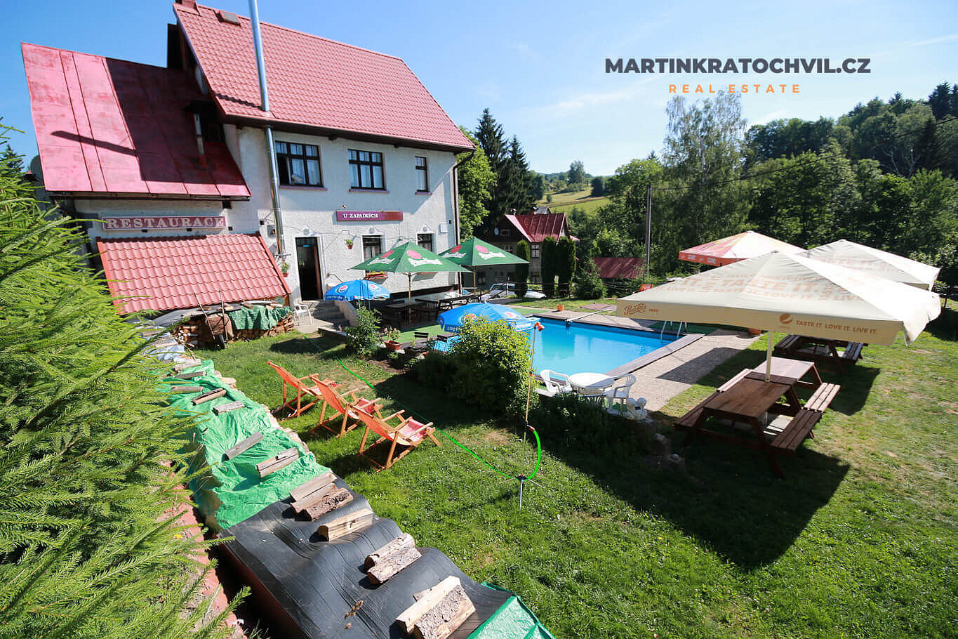 Prodej chaty/chalupy 450 m² s pozemkem 1 620 m² – pohled 2