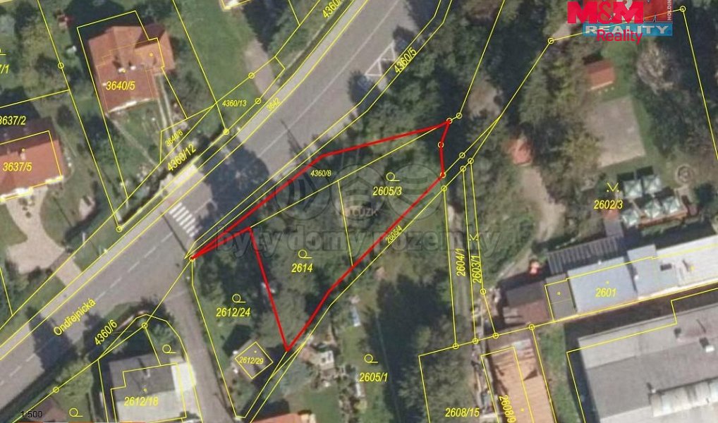 Prodej stavebního pozemku 651 m², Frýdlant nad Ostravicí – náhled fotky 2