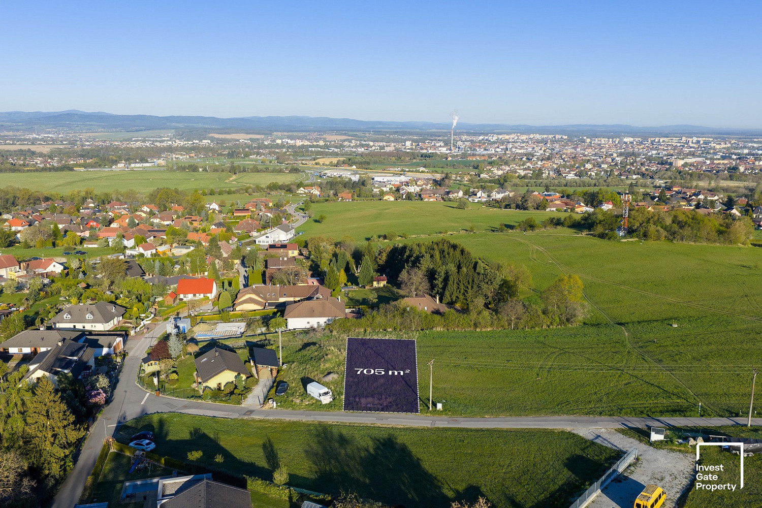 Prodej stavebního pozemku 705 m²