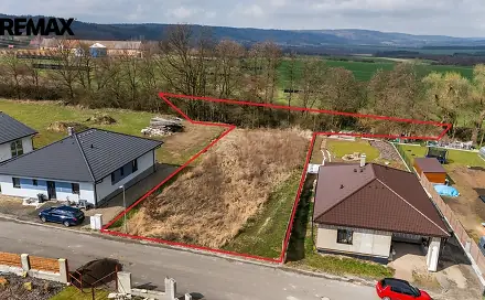 Prodej stavebního pozemku 2 649 m², Zavidov, okres Rakovník