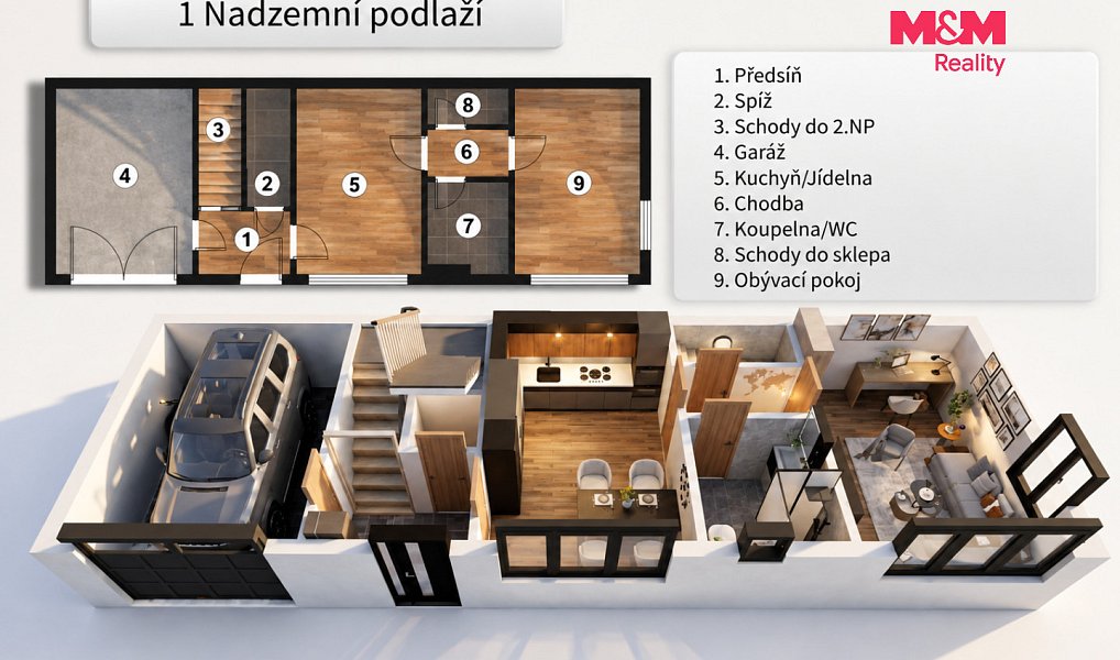 Prodej domu 61 m² s pozemkem 293 m², Holubice – náhled fotky 14