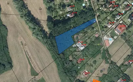 Prodej lesa 197 m², Prostějovičky, okres Prostějov