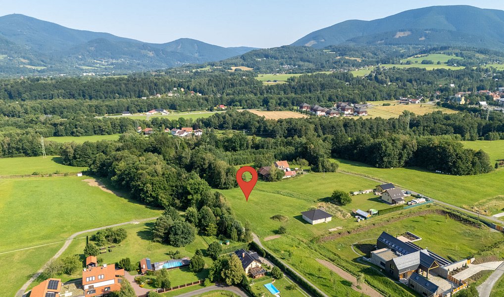 Prodej stavebního pozemku 2 197 m², Čeladná – fotka 1 z 6