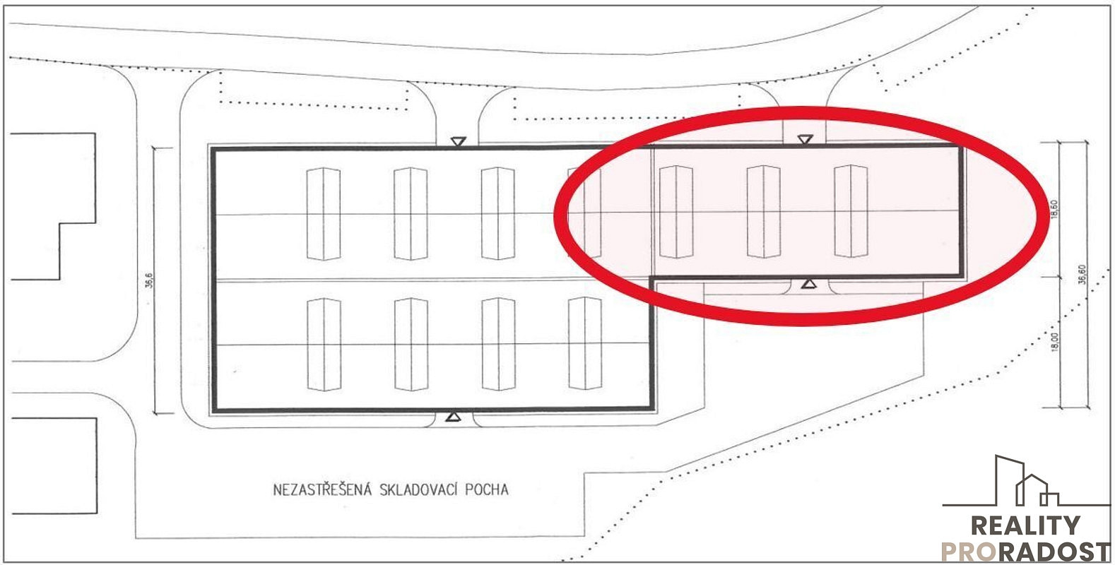 Pronájem výrobních prostor 760 m² – fotografie 3