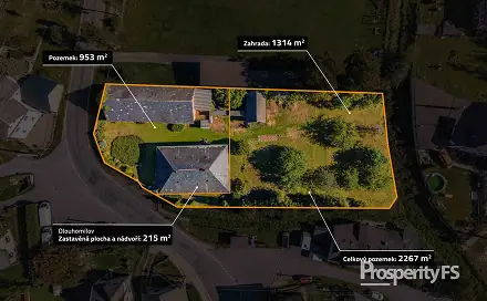Prodej domu 130 m² s pozemkem 5 492 m², Dlouhomilov, okres Šumperk