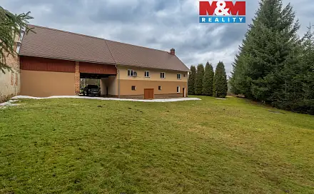 Prodej domu 130 m² s pozemkem 6 028 m², Cvikov - Svitava, okres Česká Lípa