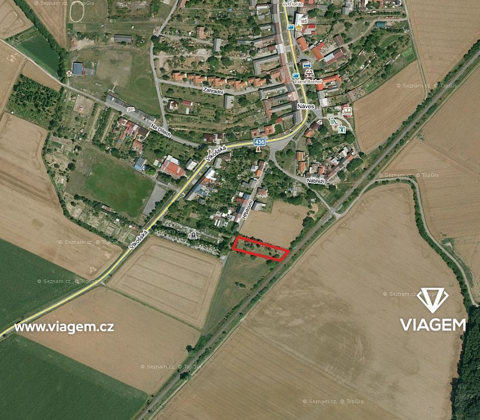 Prodej stavebního pozemku 74 m², Bochoř
