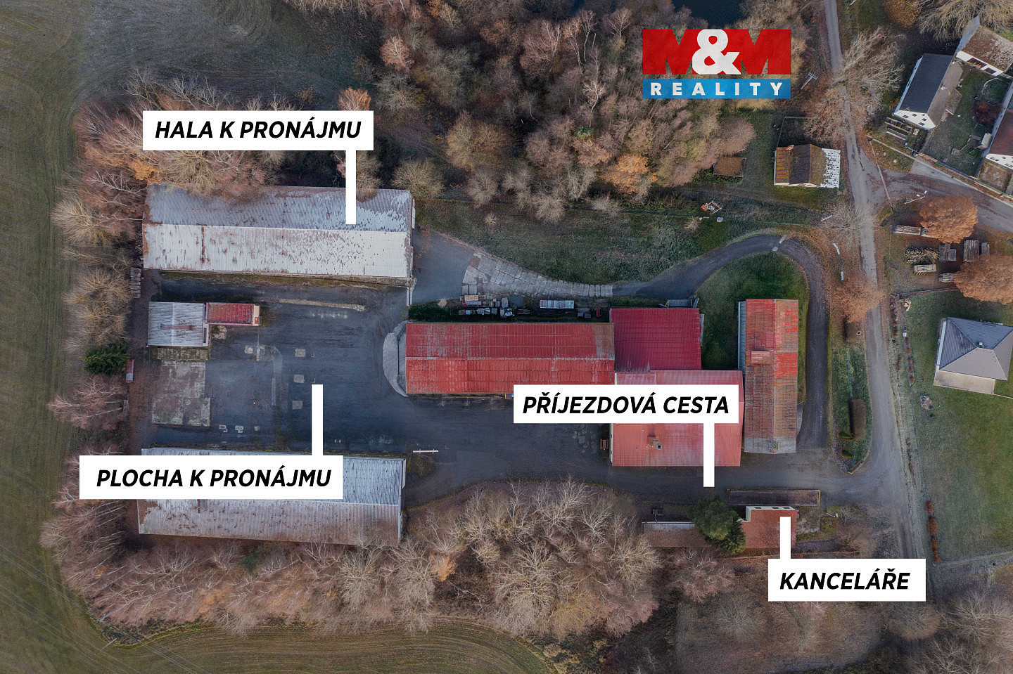 Pronájem skladovacích prostor 1 000 m²