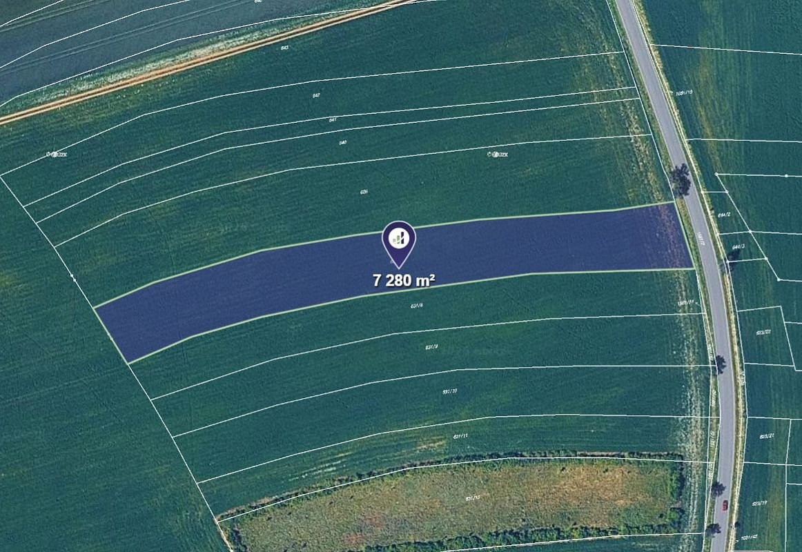 Prodej pole 7 280 m²