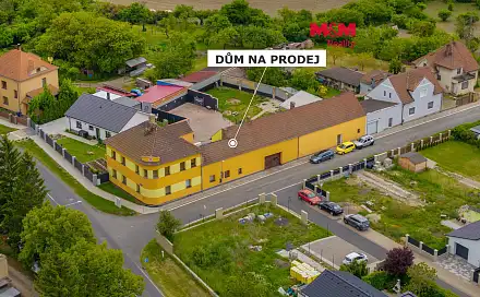 Prodej nájemního domu, činžáku 732 m², Husova, Černčice, okres Louny