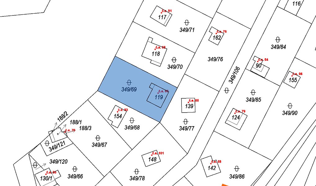 Prodej zahrady 405 m², Ostrovec-Lhotka – náhled fotky 2