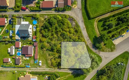 Prodej stavebního pozemku 589 m², Chbany - Vadkovice, okres Chomutov