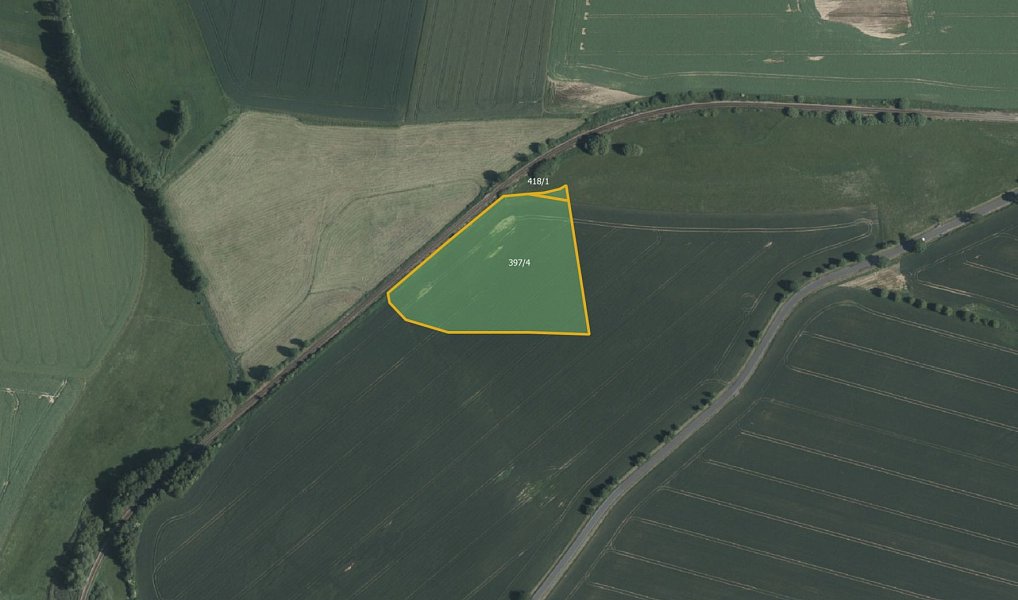 Prodej pozemku, 15791 m², Bubovice - Příbram, Volenice