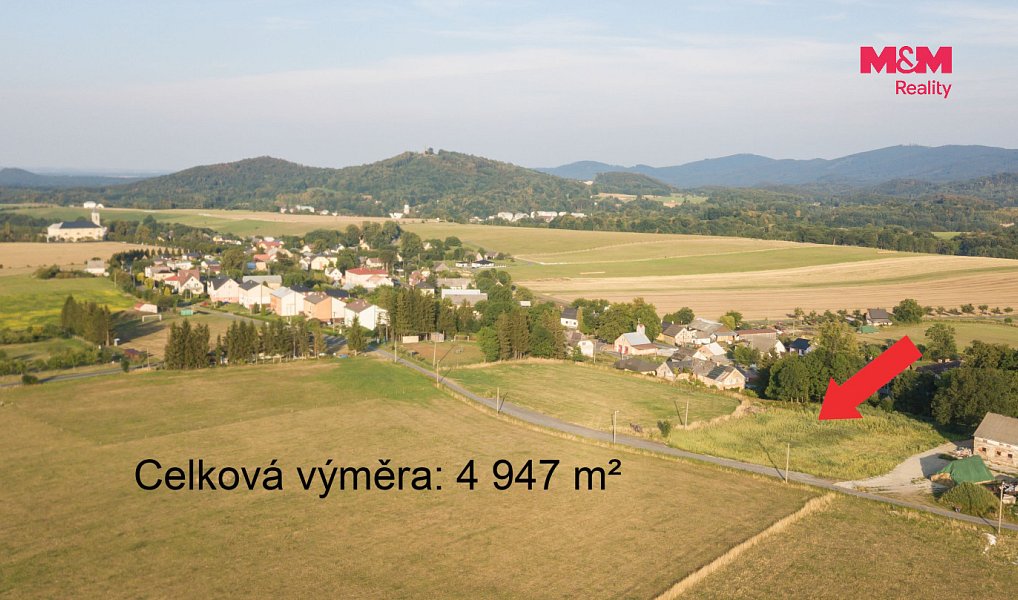 Prodej stavebního pozemku 4 947 m², Skorošice – náhled fotky 4