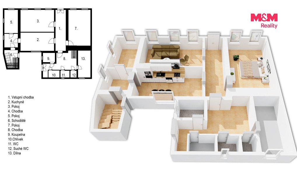 Prodej domu 150 m² s pozemkem 335 m², Svratka – náhled fotky 25