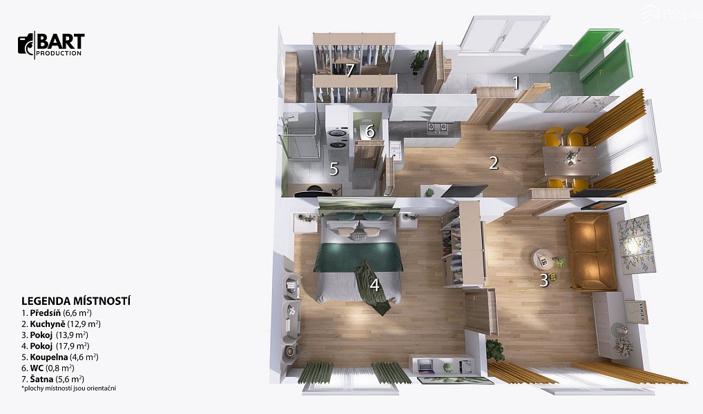 Prodej stavebního pozemku 651 m², Ráječko – náhled fotky 35