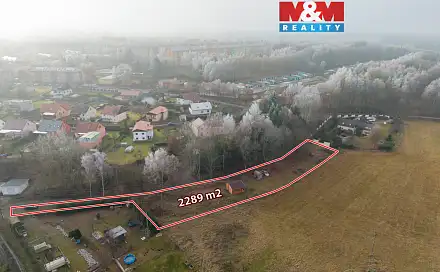 Prodej stavebního pozemku 2 289 m², Zahradní, Horní Slavkov, okres Sokolov