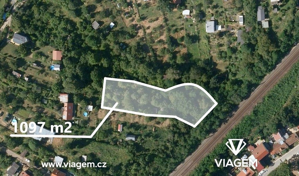 Prodej zahrady 1 097 m², Brno – náhled fotky 2