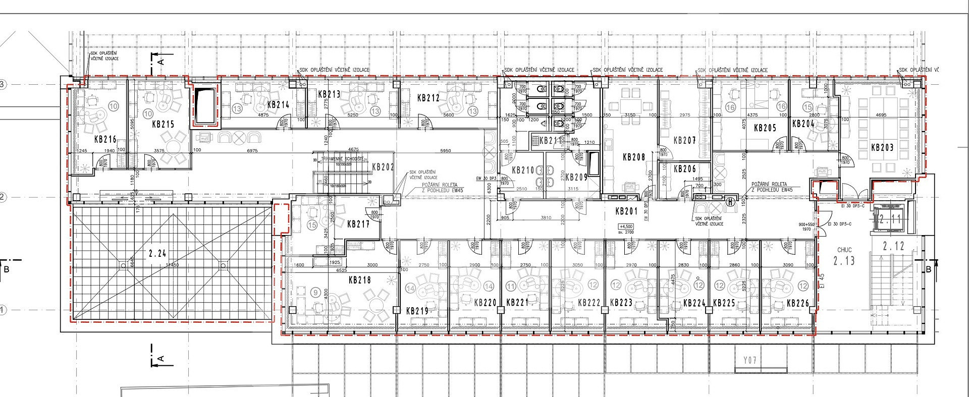 Pronájem kanceláře 588 m² — photo 2