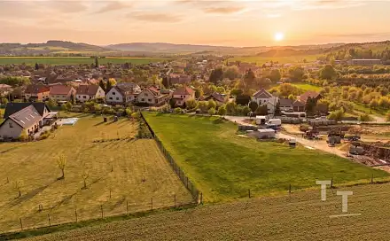 Prodej stavebního pozemku 1 418 m², Voděrady, okres Blansko