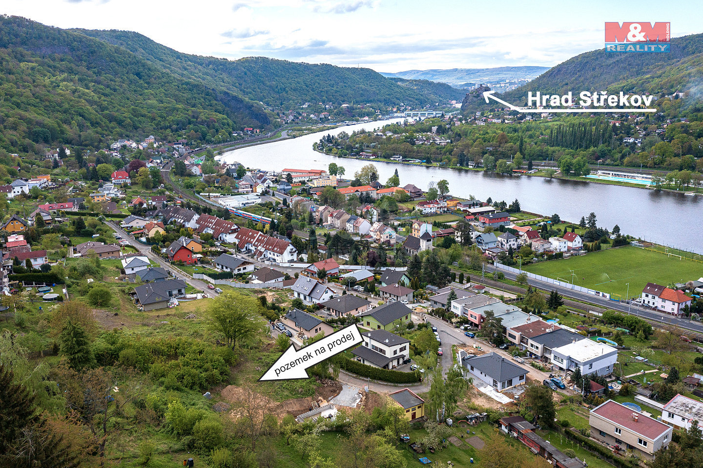 Prodej stavebního pozemku 708 m², Ústí nad Labem