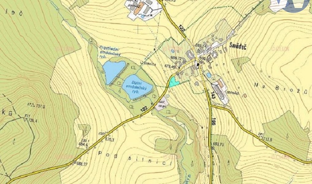 Prodej stavebního pozemku 1 610 m², Ktiš – náhled fotky 12