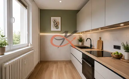 Prodej bytu 3+1 60 m², Růžová, Valašské Meziříčí - Krásno nad Bečvou, okres Vsetín