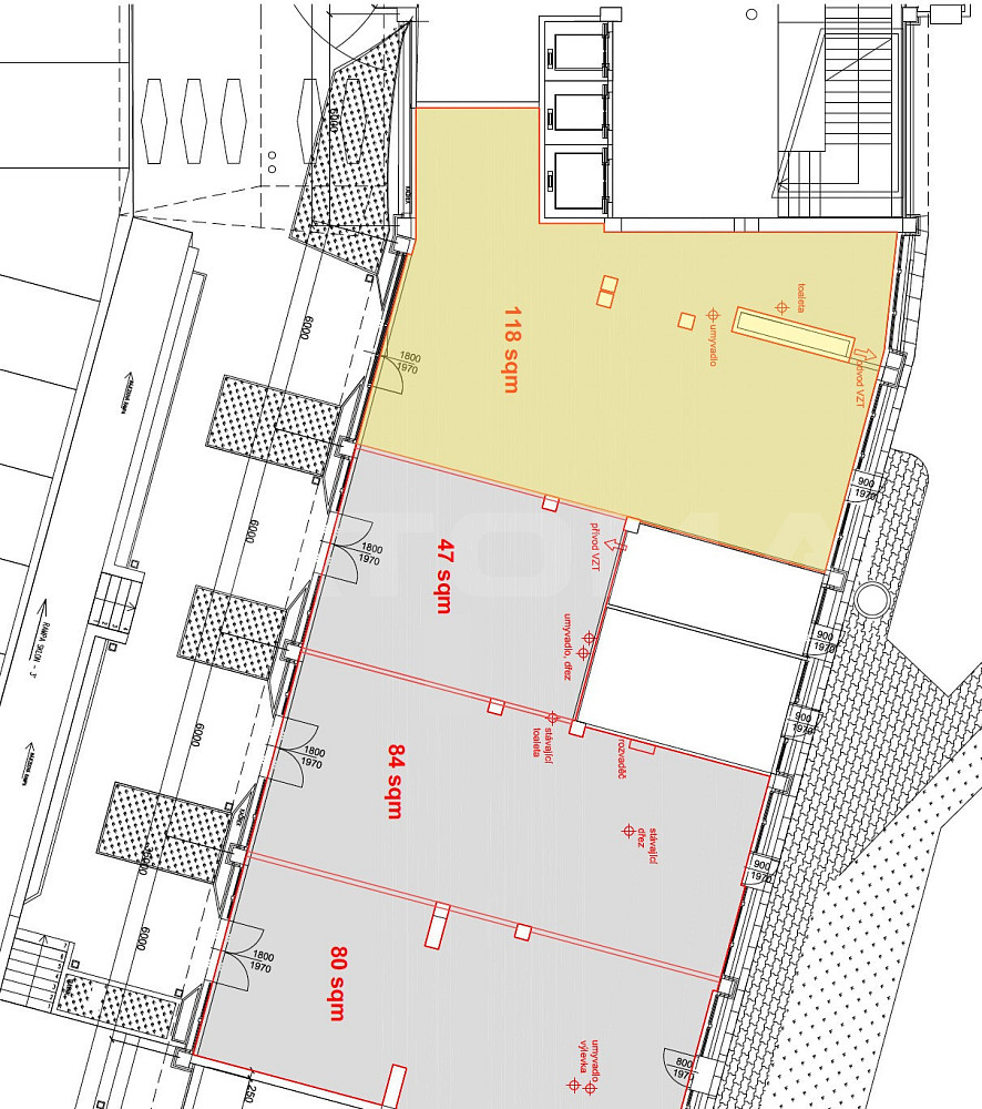 Pronájem kanceláře 215 m² – fotografie 3