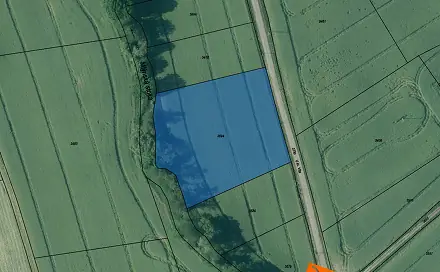 Prodej pole 631 m², Třeboň, okres Jindřichův Hradec