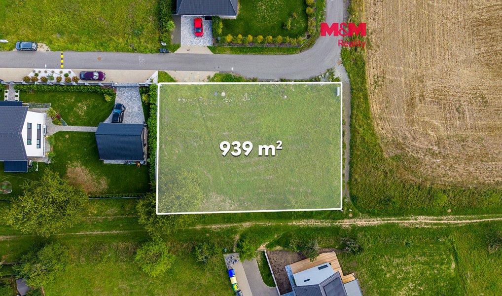 Prodej pozemku, 939 m², Hněvousice - Mladá Boleslav, Mnichovo Hradiště