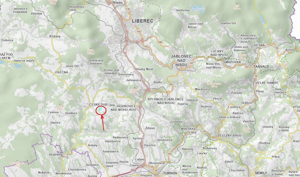 Prodej pozemku 19 364 m², Bílá – náhled fotky 6
