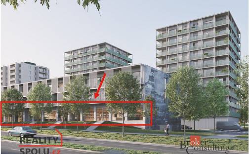 Prodej obchodních prostor 133 m², Studentská, Plzeň - Bolevec