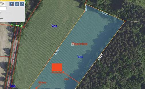 Pronájem pole 11 779 m², Libeř - Libeň, okres Praha-západ