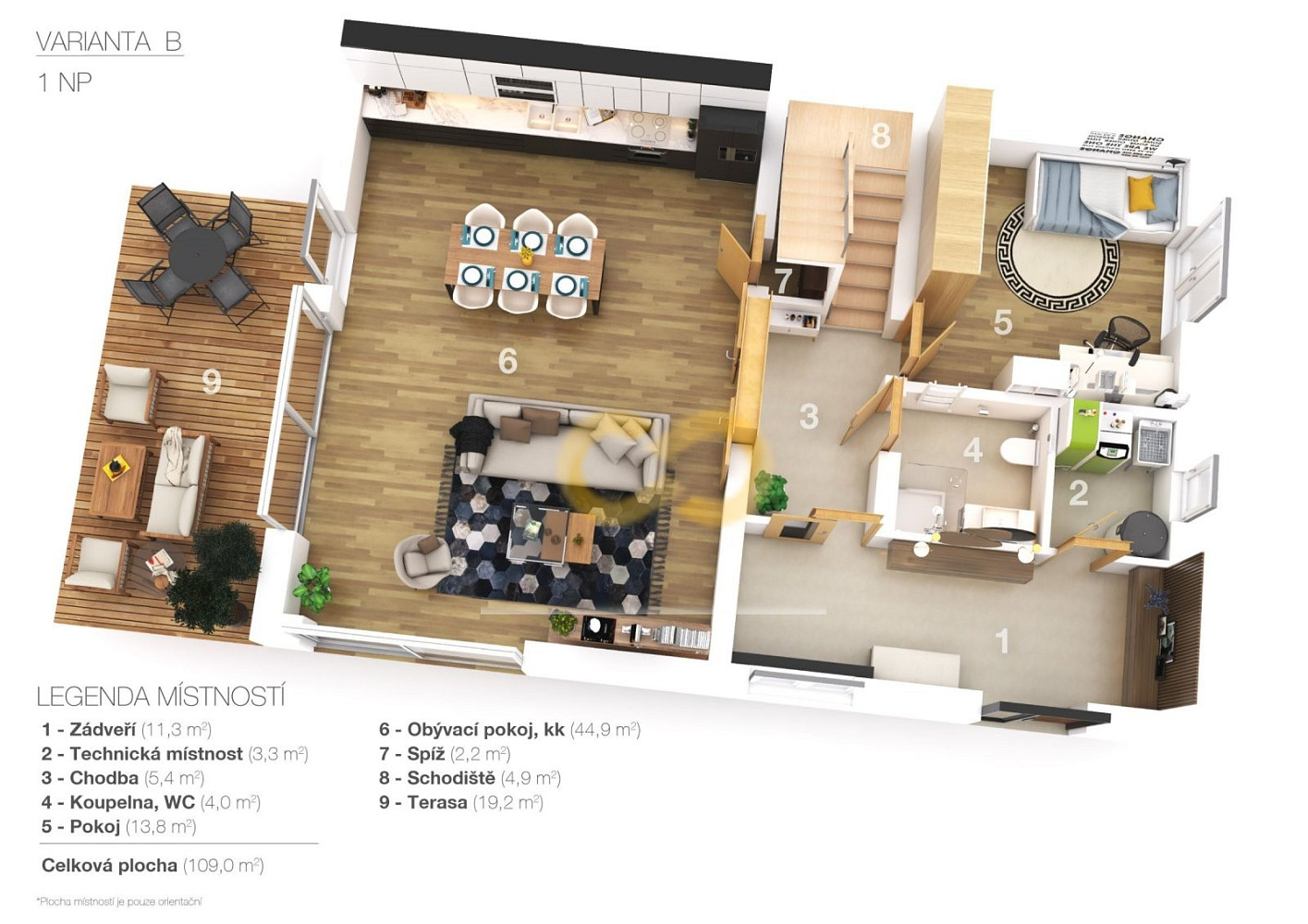 Prodej domu 220 m² s pozemkem 1 000 m² – pohled 4