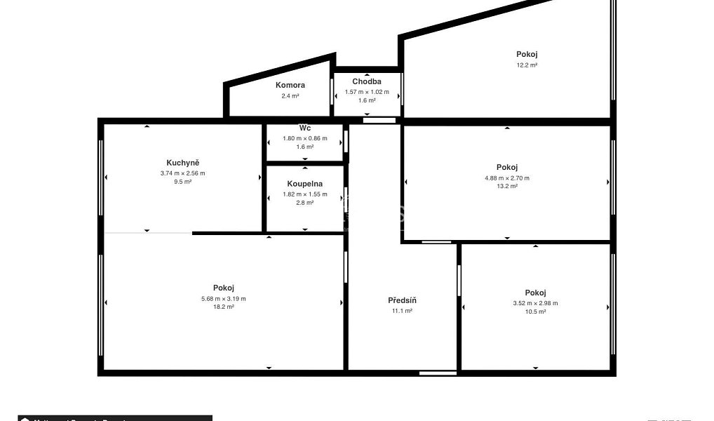 Prodej bytu 4+1 85 m², Most – náhled fotky 9