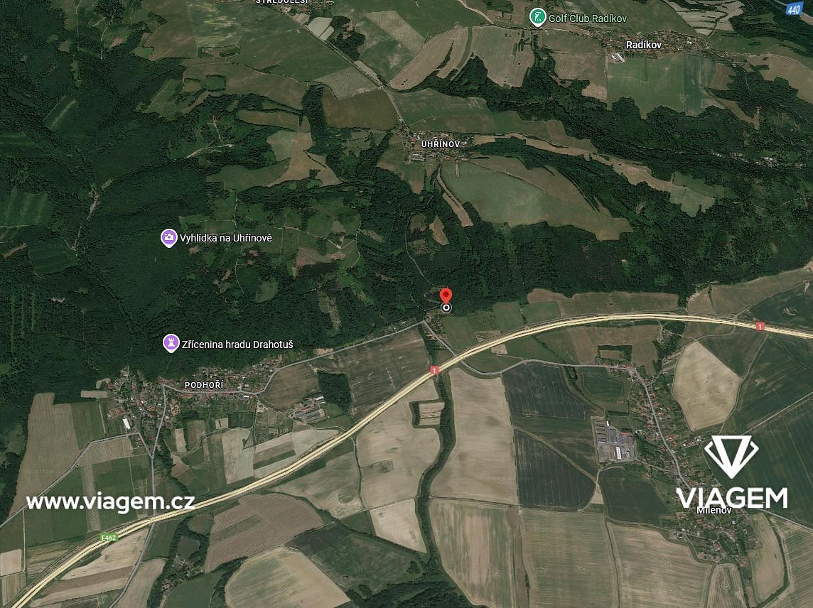 Prodej lesa 820 m²