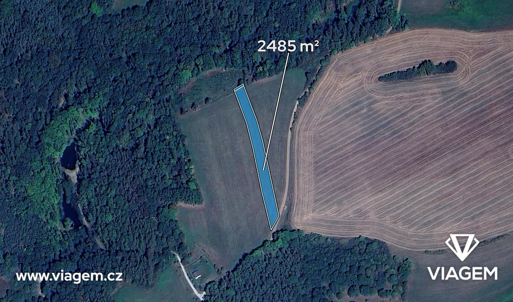 Prodej pole 621 m², Radnice – náhled fotky 2