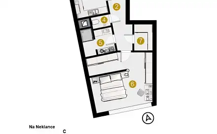 Prodej bytu 2+kk 62 m²