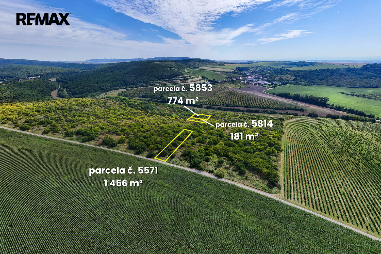 Prodej pole 5 542 m²