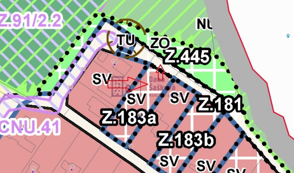 Prodej stavebního pozemku 836 m², Jindřichův Hradec – náhled fotky 6