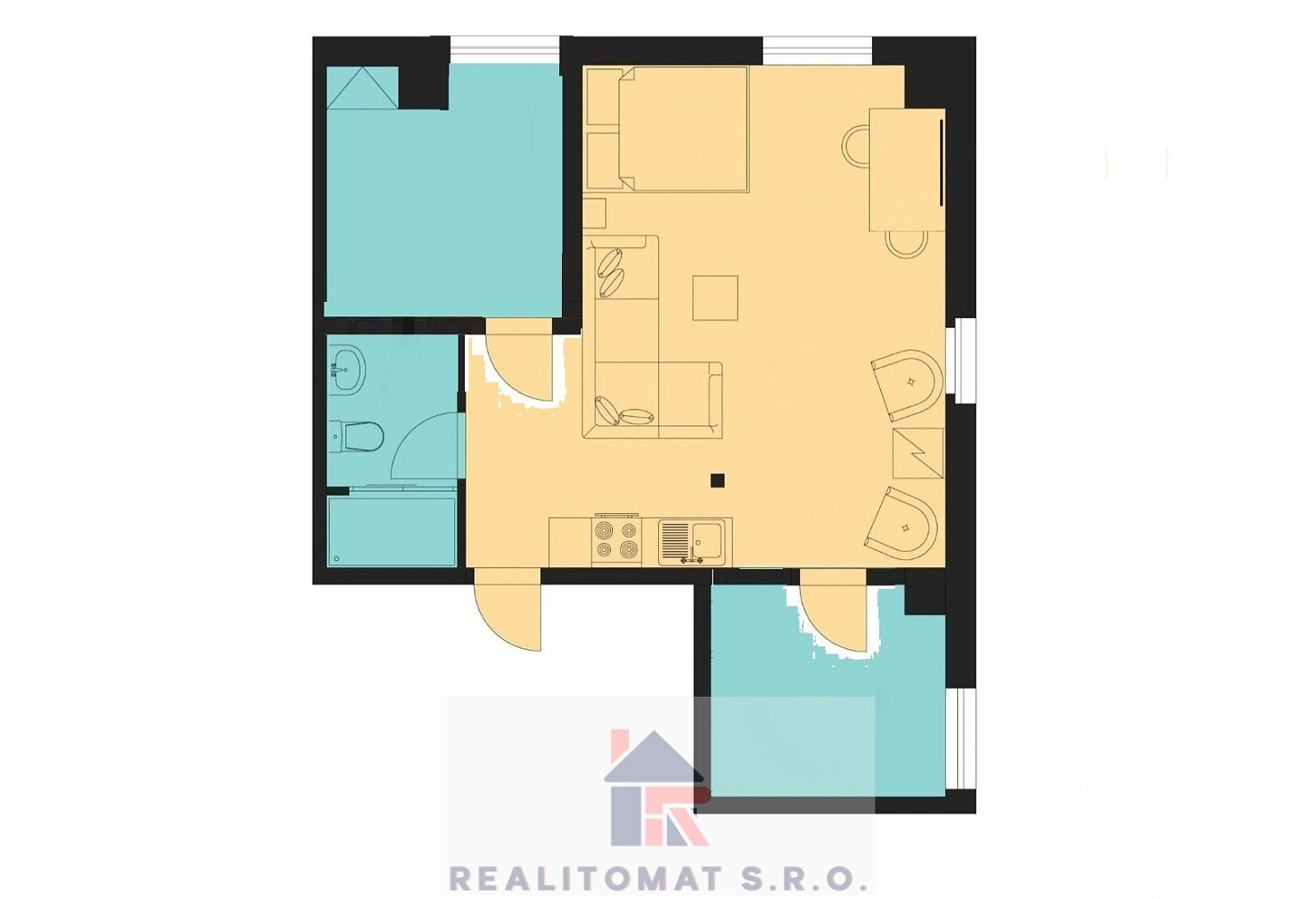 Prodej bytu 3+kk 55 m² – fotografie 3