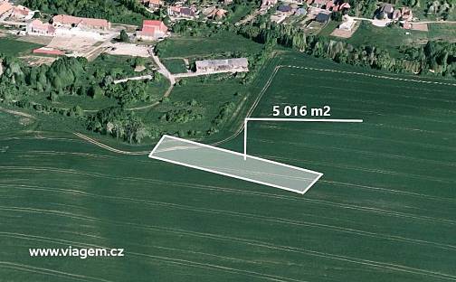 Prodej pole 5 016 m², Nedachlebice, okres Uherské Hradiště