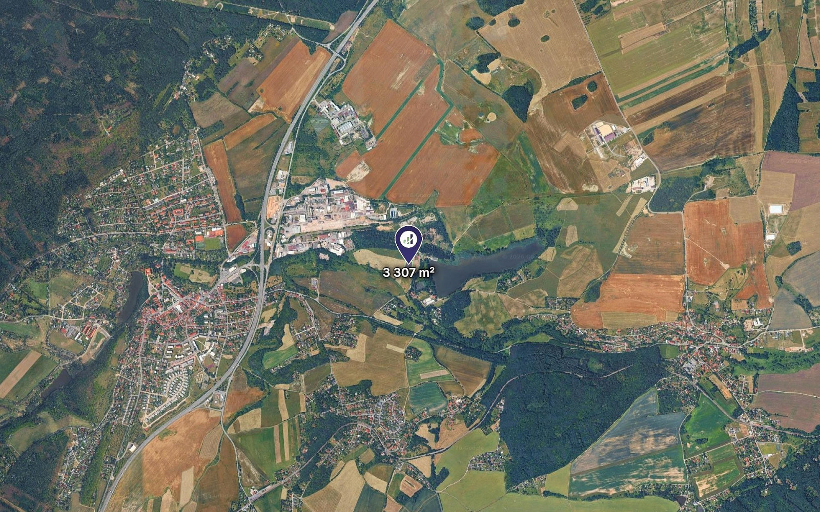 Prodej pole 3 307 m² – fotografie 2