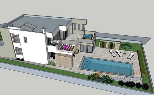 Prodej stavebního pozemku 697 m², Ražanac, Chorvatsko