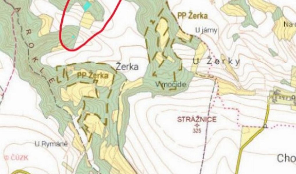 Prodej lesa 2 782 m², Drnovice – náhled fotky 11