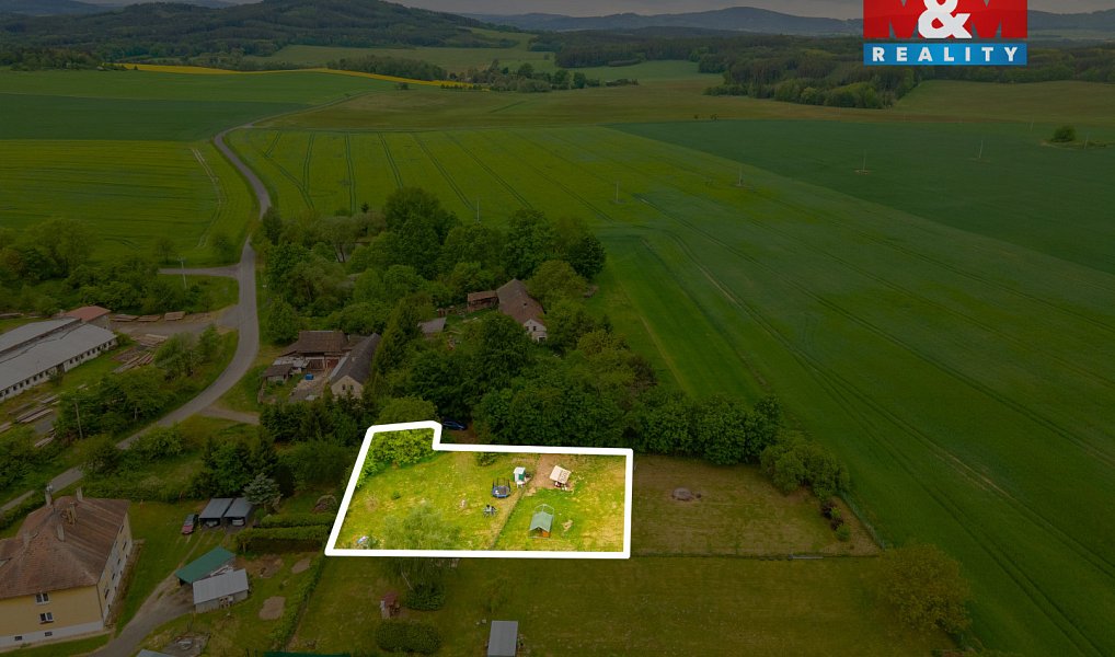 Prodej stavebního pozemku 1 016 m², Hostouň – náhled fotky 3
